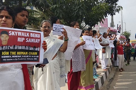 What happened to Sanjay could happen to us: Bellandur residents up in arms for skywalk