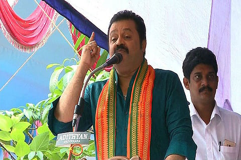 Actor Suresh Gopi is NDA candidate from Thrissur constituency