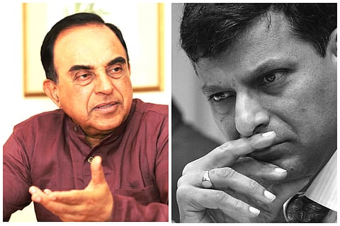 Subramanian Swamy says the economy is crashing; replace Raghuram Rajan