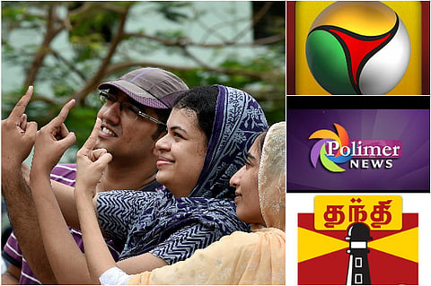 வாக்கு எண்ணும் நாளன்று தமிழகத்தில் அதிகம் பார்க்கப்பட்ட தமிழ் செய்தி சேனல்கள்