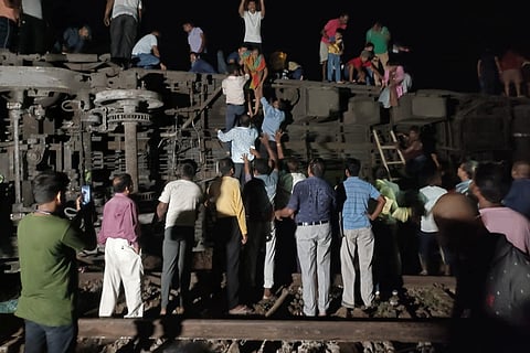 Image from the accident site 