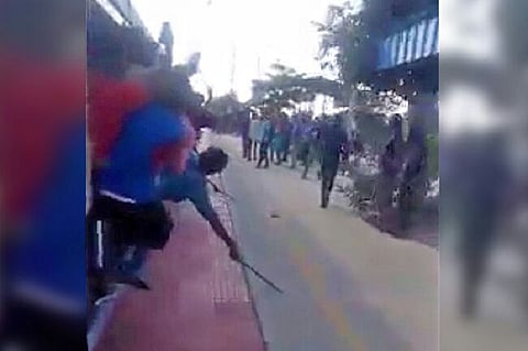 Video of men brandishing weapons on Chennai train: Cops arrest 4 Presidency College students 
