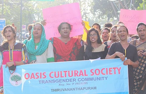 Transgender activists protest 'derogatory article' in Malayalam magazine