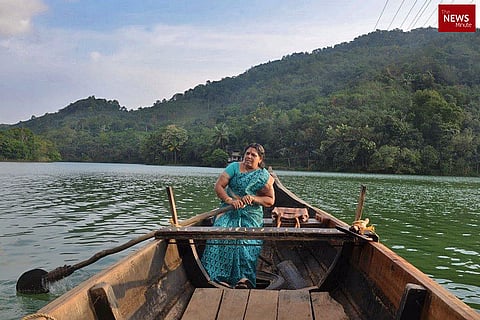 Ushakumari teacher rows a boat, treks kilometres to teach a tribal school in Kerala
