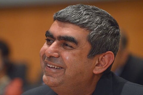Infosys CEO Vishal Sikka's pay cut by 40% as company performs moderately in 2016-17