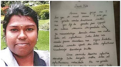 Does a ‘second suicide note’ debunk Gokulraj case angle in DSP Vishnupriya's suicide?