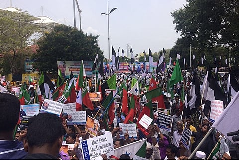 Islamic groups protest in Chennai, demand govt cease portraying Zakir Naik as terrorist