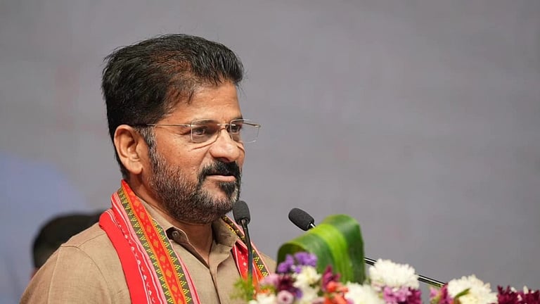Revanth Reddy Blazer Civic poll success reinforces Revanth Reddy’s leadership in Telangana ...