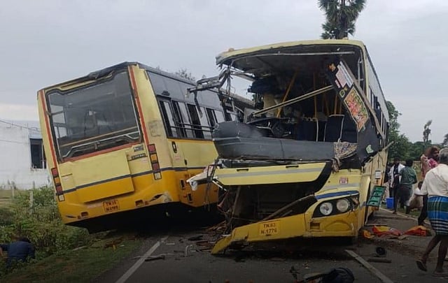 11 killed, over 50 injured as two govt buses collide head-on near ...