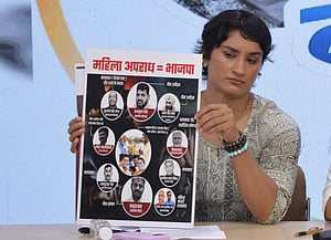 'I am one of the six victims who filed sexual harassment complaint against Brij Bhushan': Vinesh Phogat