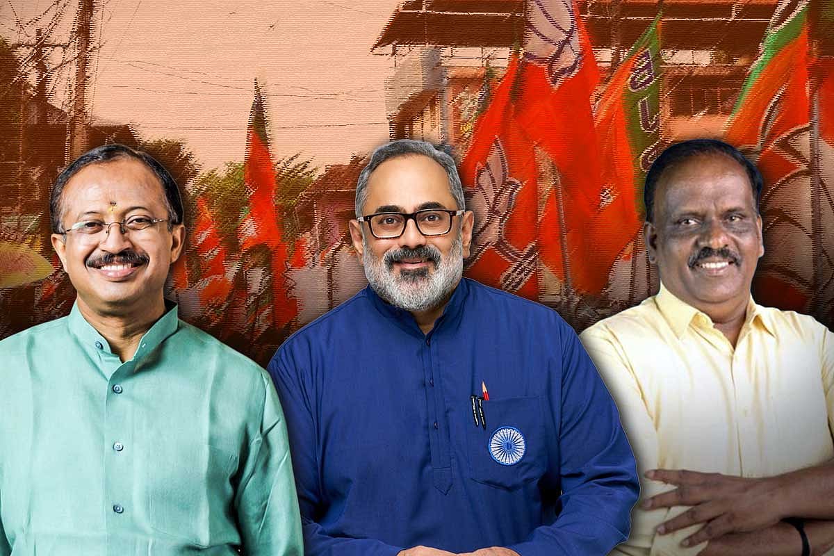 BJP wins three seats in Kerala, Rajeev Chandrasekhar and V Muraleedharan make the cut