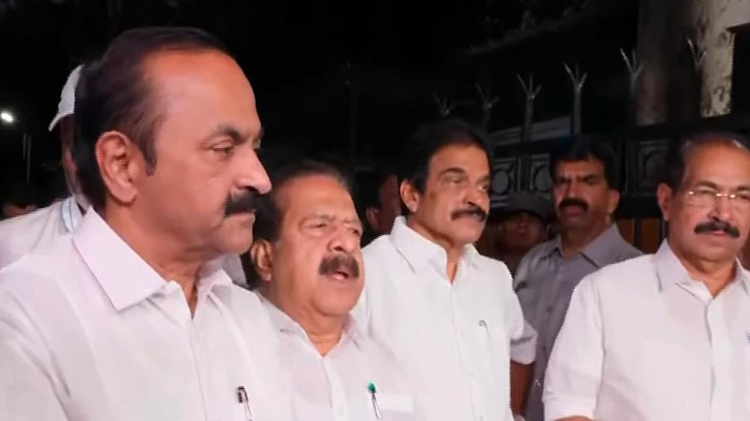 Satheesan, Venugopal, Chennithala make joint appeal for Congress unity