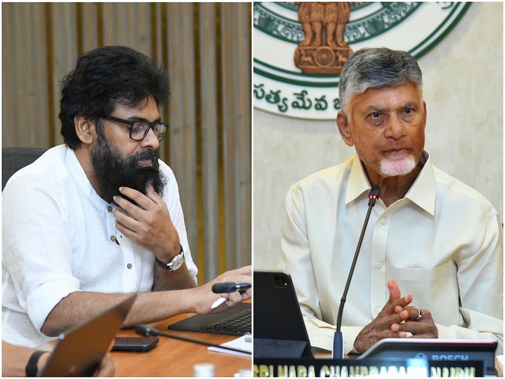 AP CM Naidu, Dy CM Pawan Kalyan, Ministers cut down convoys after PM ...