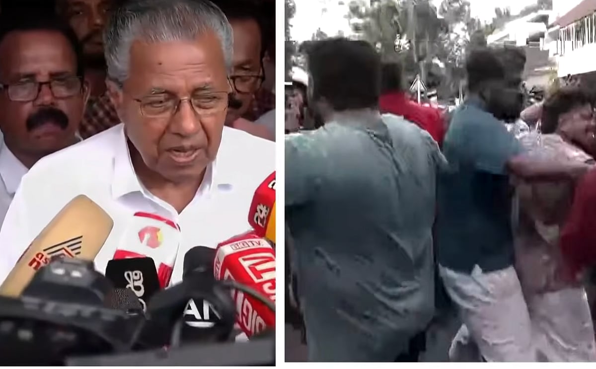 ED officials attacked by CPI(M) workers outside Pinarayi Vijayan’s house