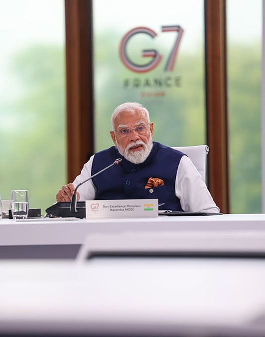 PM Modi at G7: Global Trust, Safe Seas & Shared Development Essential for World Progress