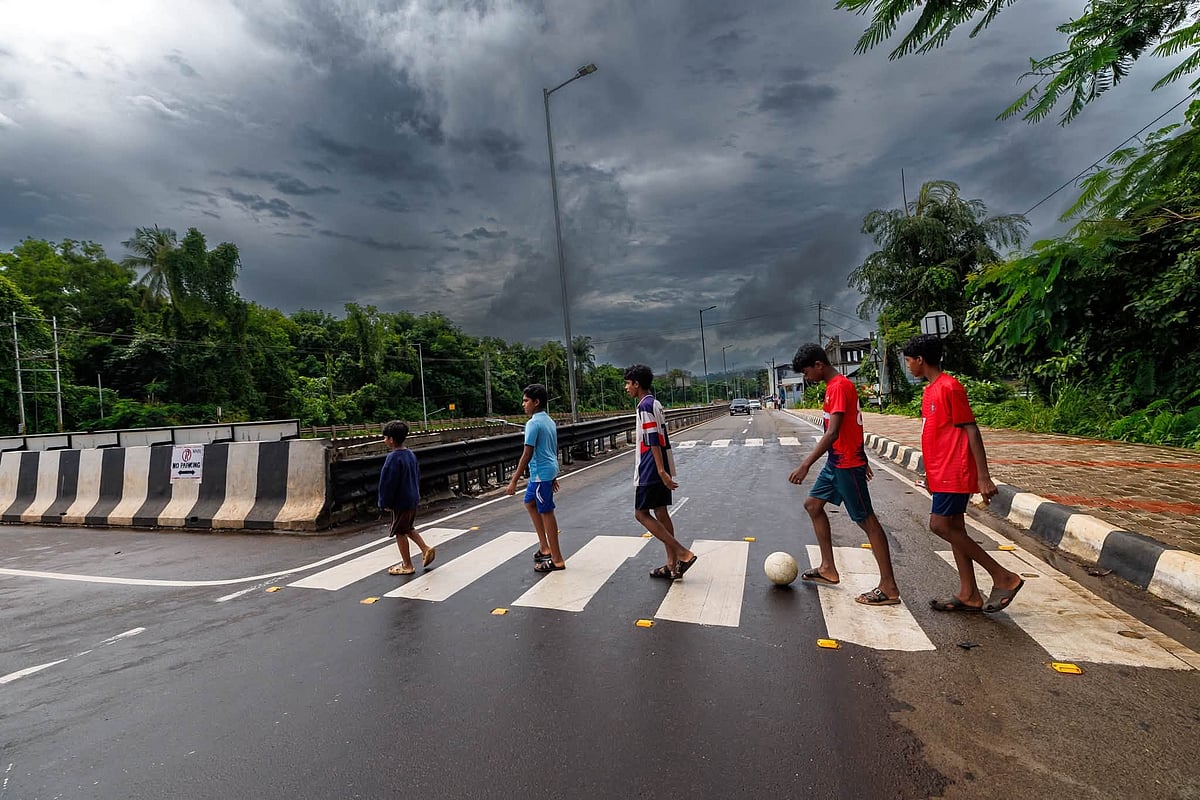 Footballer CK Vineeth evokes the story of India’s unfinished football dream through a pic