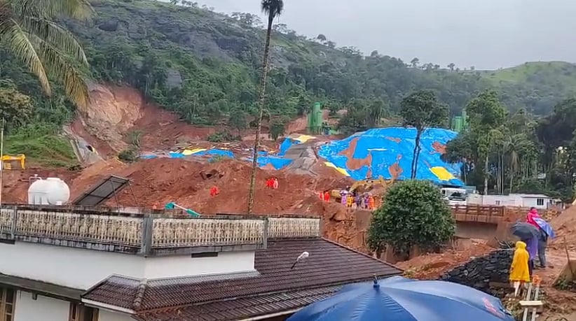 Wayanad landslide: Search for 5 missing people hampered by soil instability, rain