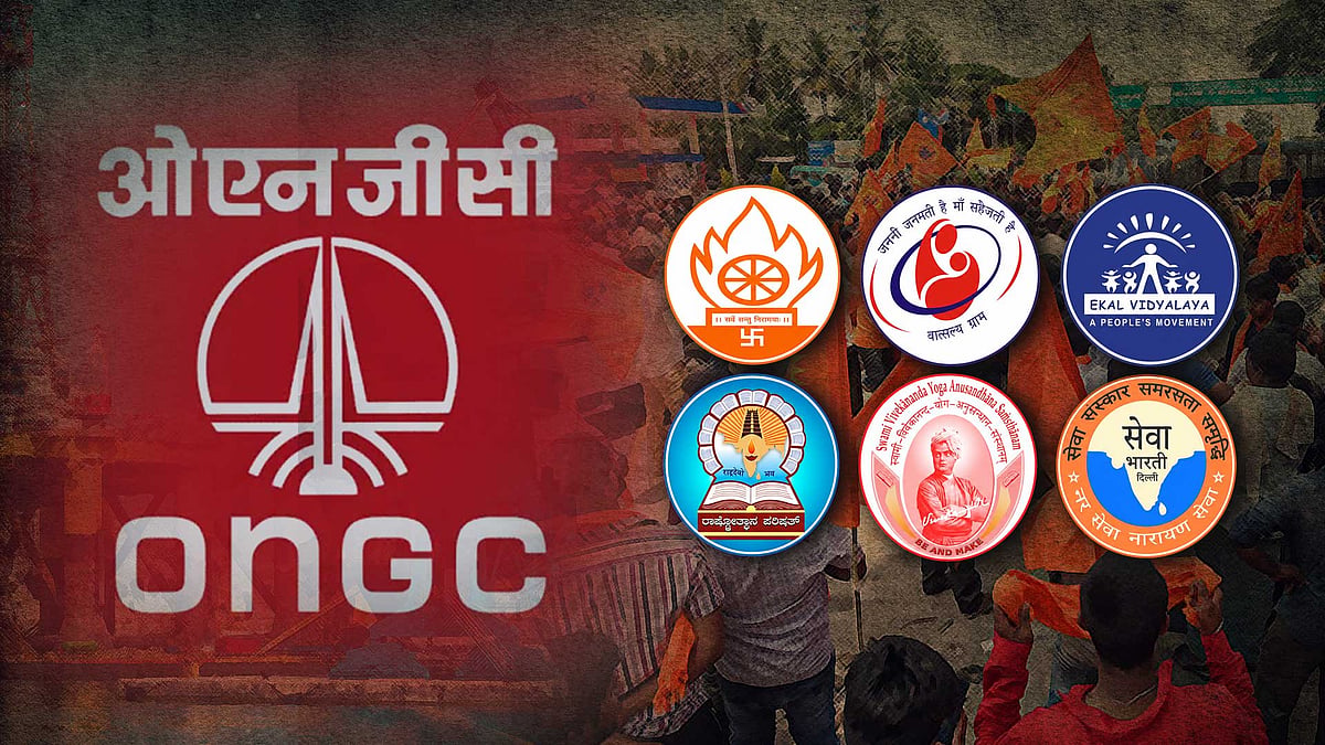 State-owned ONGC donated over Rs 668 crore to 20 Sangh-linked organisations across 10 years