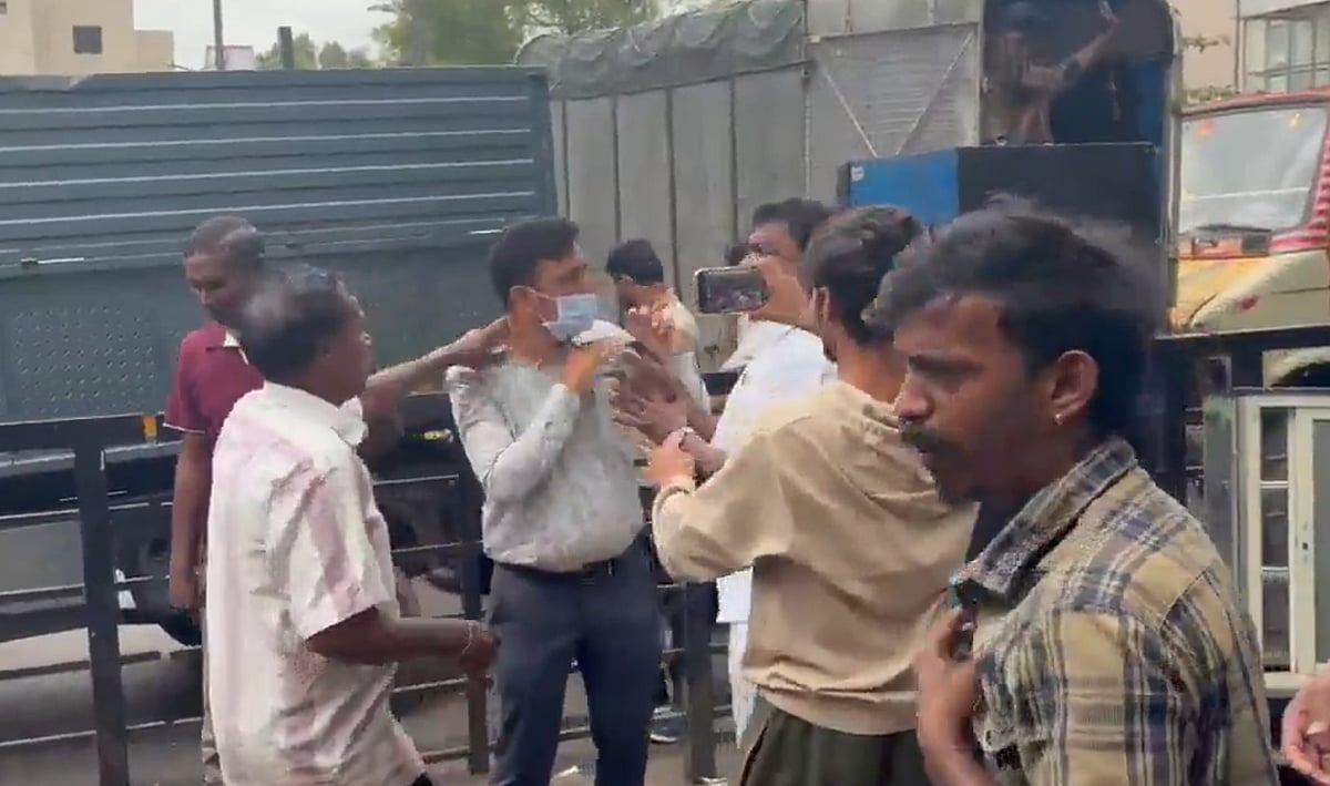 10 arrested after GBA engineer assaulted during Bengaluru footpath clearance drive