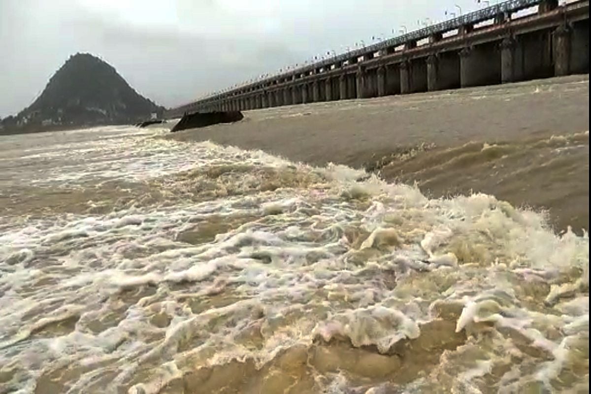 Andhra rains: Second flood warning issued at Prakasam barrage