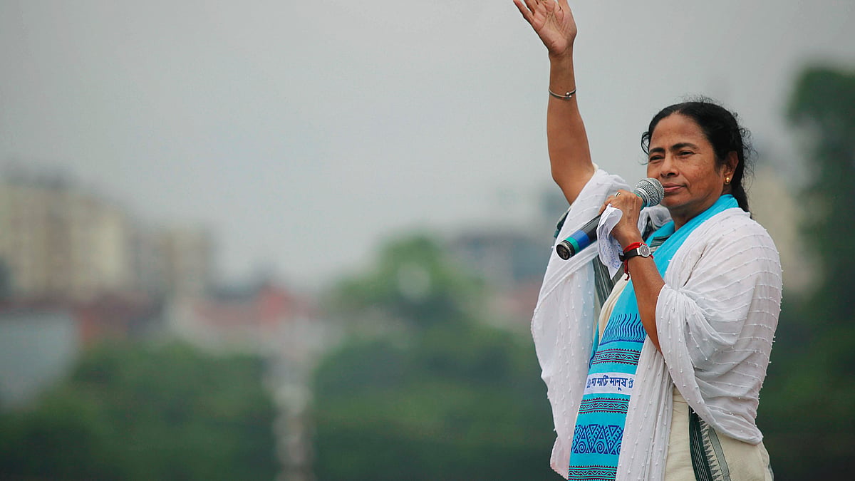 West Bengal Chief Minister Mamata Banerjee. 