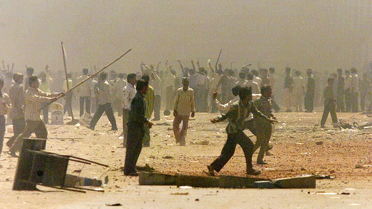 File image of the 2002 Gujarat riots. 