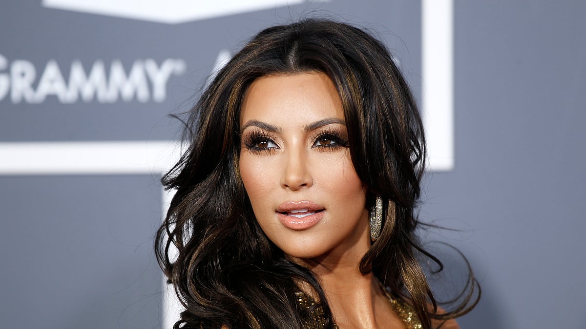 Kim Kardashian at a Grammy event (Photo: Reuters)