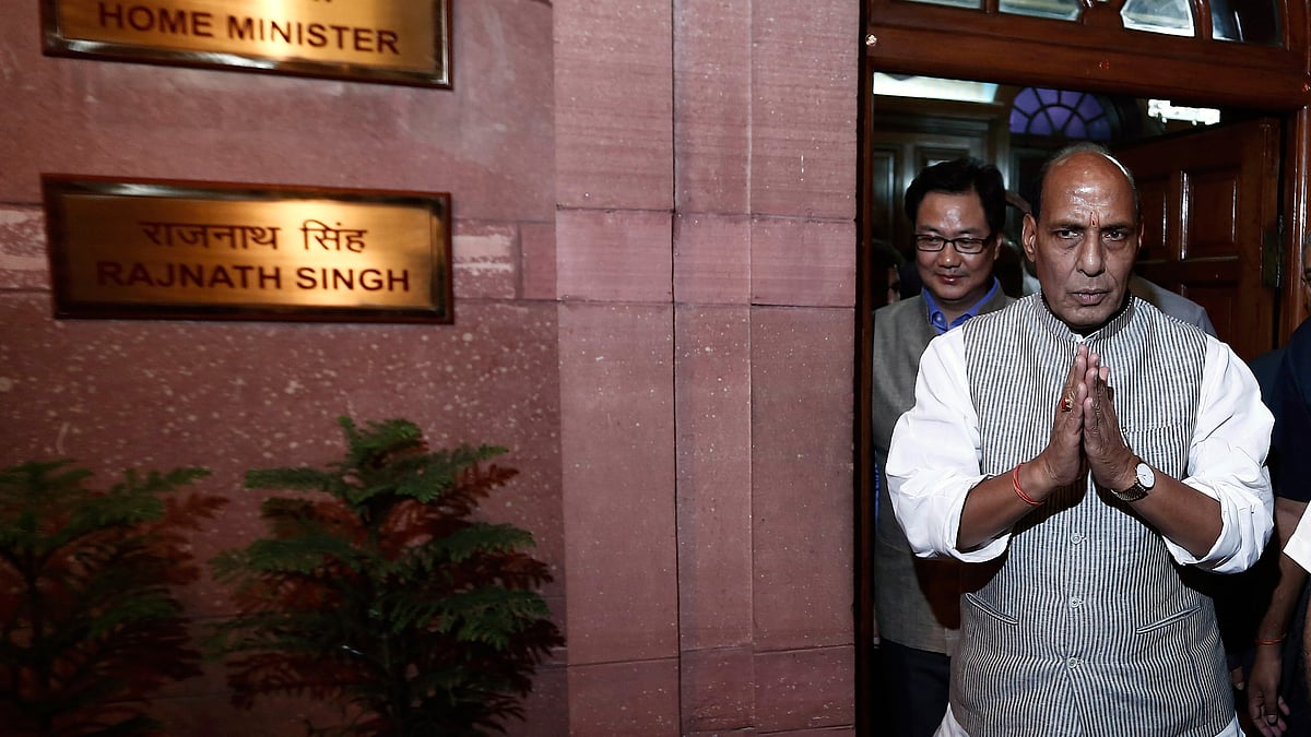 Home Minister Rajnath Singh issued the order to seal the borders at a high-level meeting. (Photo: Reuters)