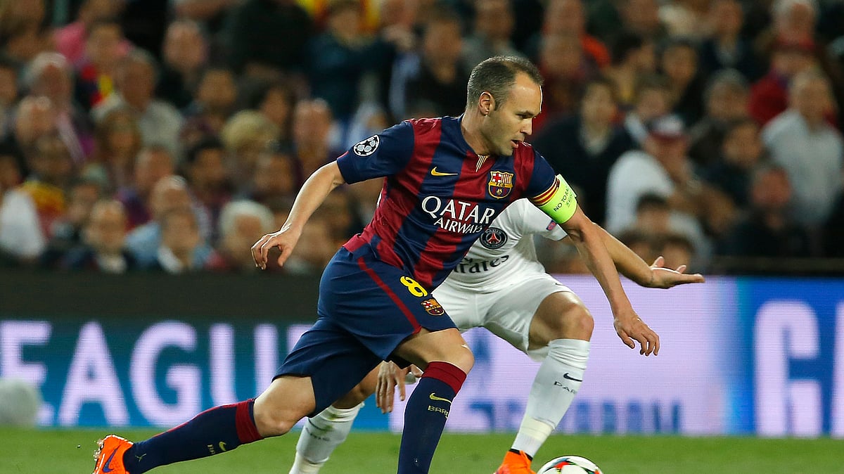 Iniesta signed a “lifetime contract” at the Catalan side in October.