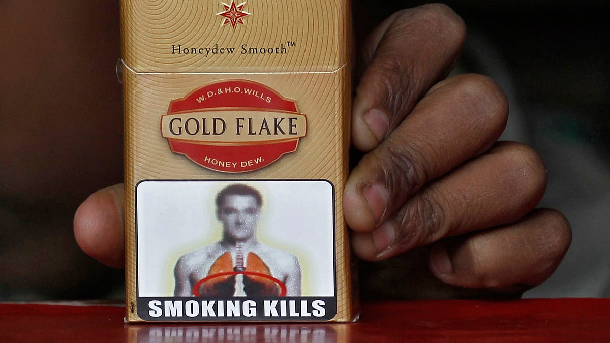 Panel headed by BJP MP Dilip Gandhi is advocating smaller pictorial warnings. (Photo: Reuters) 