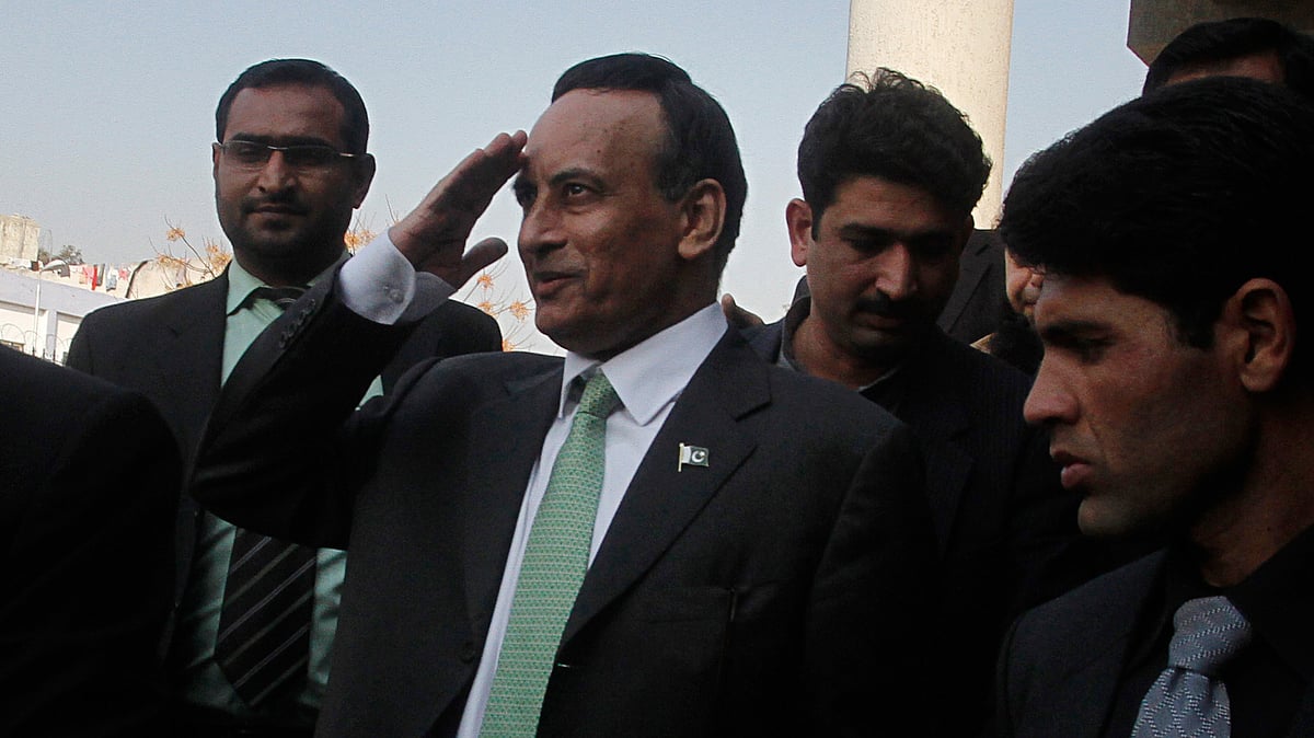 Former Pakistani ambassador to the US, Husain Haqqani. (Photo: Reuters)