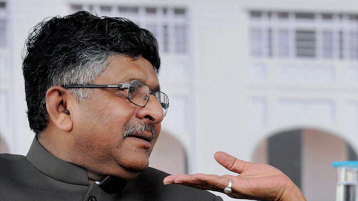 Union Minister for Communications and IT Ravi Shankar Prasad. (Photo: PTI)