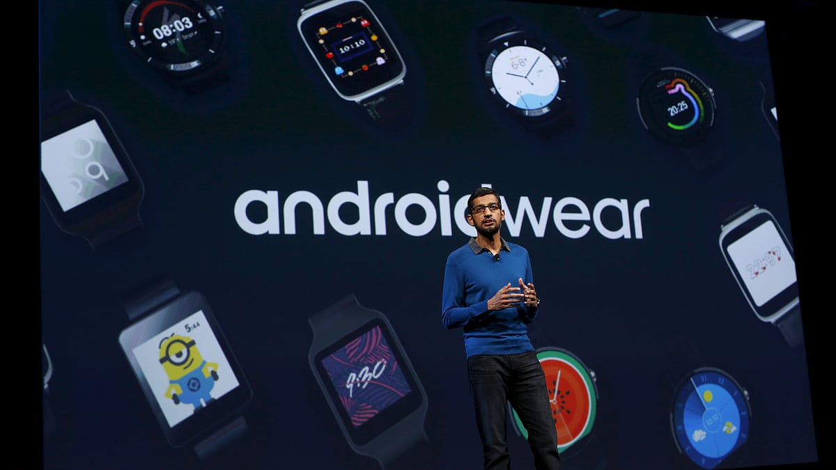 Sundar Pichai, CEO, Google at Google I/O keynote.