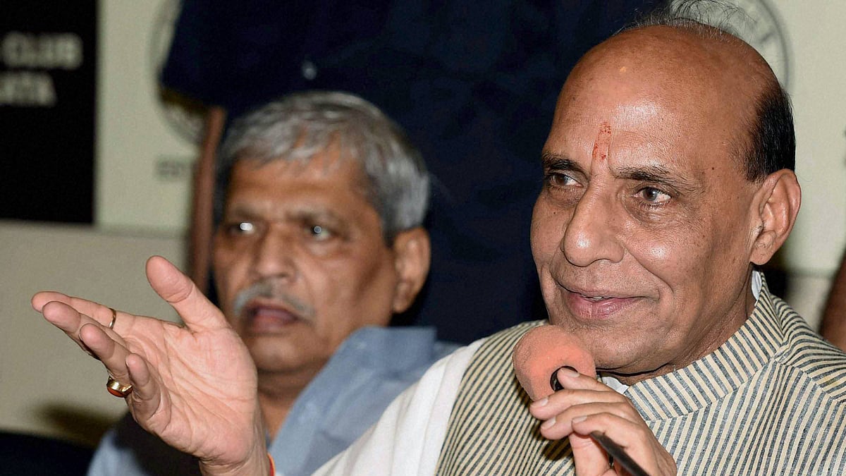 File photo of Union Home Minister Rajnath Singh. (Photo: PTI)