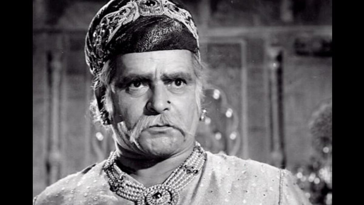 Prithviraj Kapoor in a still from <i>Mughal-e-Aazam.&nbsp;</i>