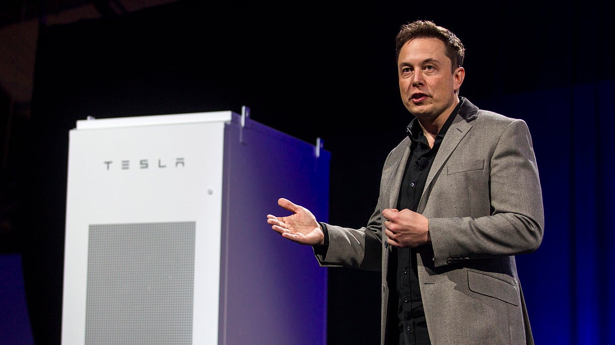 File image of Tesla CEO Elon Musk. He said in a Twitter reply that the company is working on a Tesla mini-car.