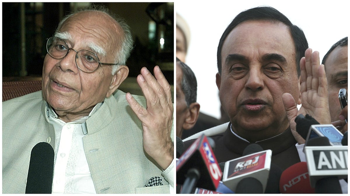 Ram Jethmalani and Subramanian Swamy are both maverick and unpredictable rabble-rousers. 