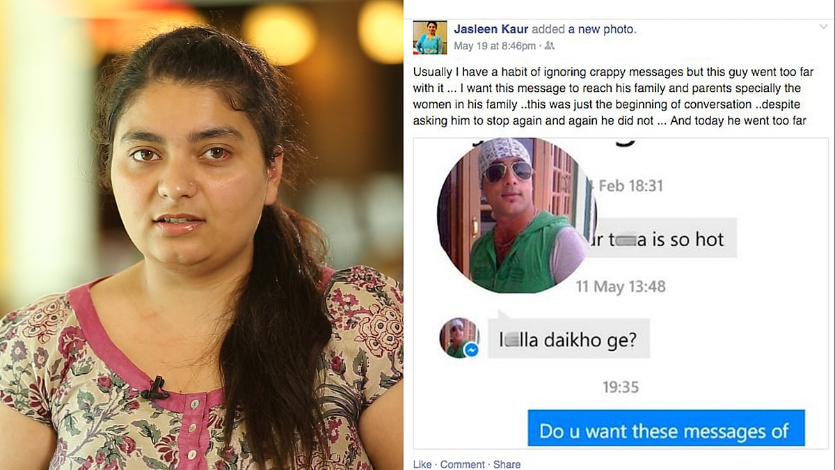 Jasleen Kaur Fought Her Online Harasser Boldly 
