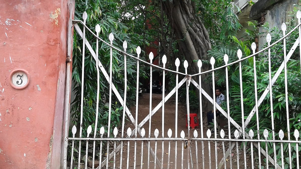 The house in Central Kolkata where Partho De was found living with skeletons of his sister and dogs. (Photo: Payal Mohanka)