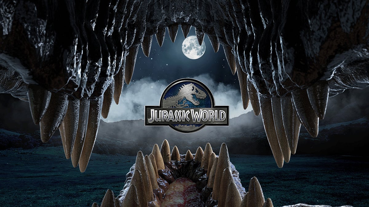 Poster of the upcoming film<i> Jurassic World</i>