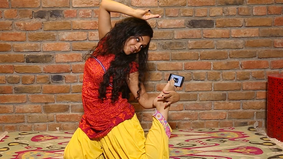 New selfie stunt. Try taking a selfie with your foot.