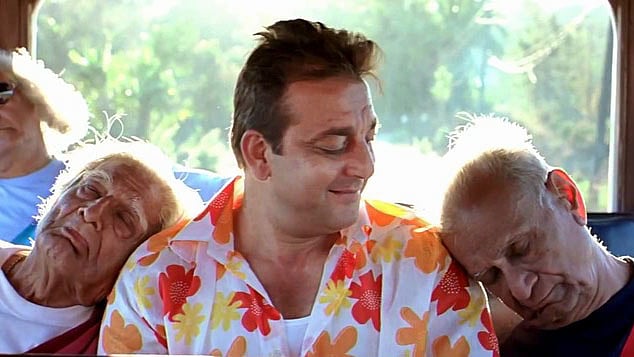 Sanjay Dutt in a still from <i>Lage Raho Munna Bhai.</i> 