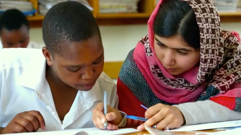 Nobel Peace Prize winner Malala Yousafzai. (Photo: YouTube screengrab from ‘He Named Me Malala’)