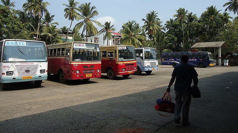 A KSRTC bus station in Kerala. (Photo: Wikimedia Commons)