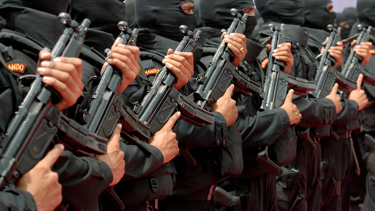 File image of National Security Guard (NSG) commandos. NSG commandos were deployed in Gujarat to neutralise the 10 terrorist from Pakistan. (Photo: Reuters)