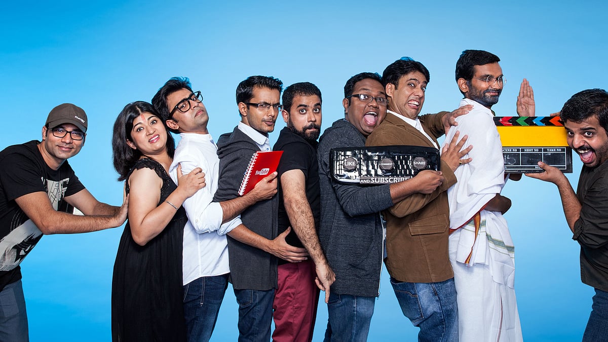 The creatively crazy team at The Viral Fever (Photo: TVF)