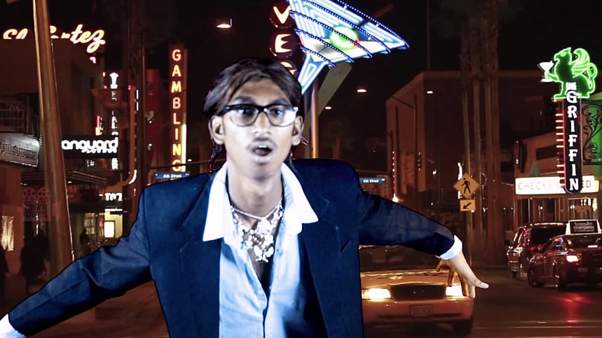 An Arindam Chaudhuri look-alike in the hilarious parody video released by The Unglis (Photo <a href="https://www.youtube.com/watch?v=zQSnItq_-Zw">YouTube/The Unglis</a>)