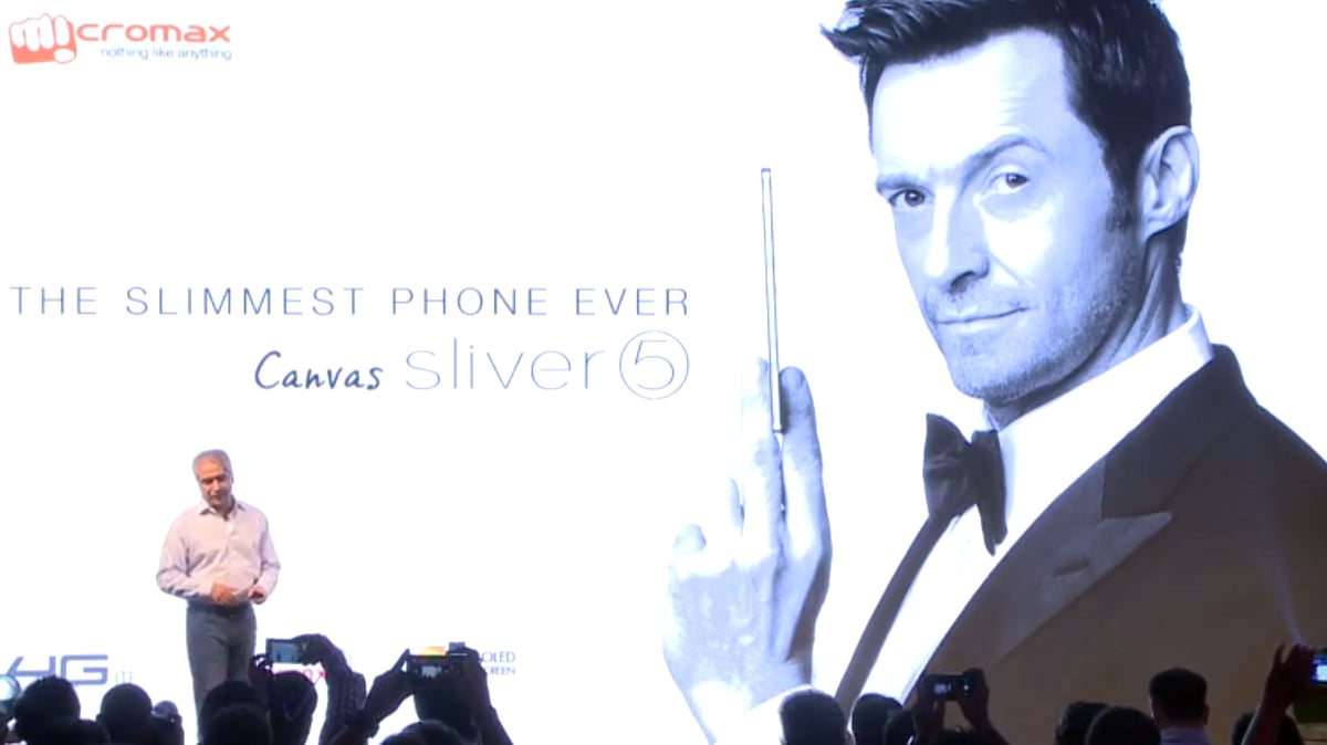 Micromax Canvas Sliver 5 Launch event. (Photo: Micromax)