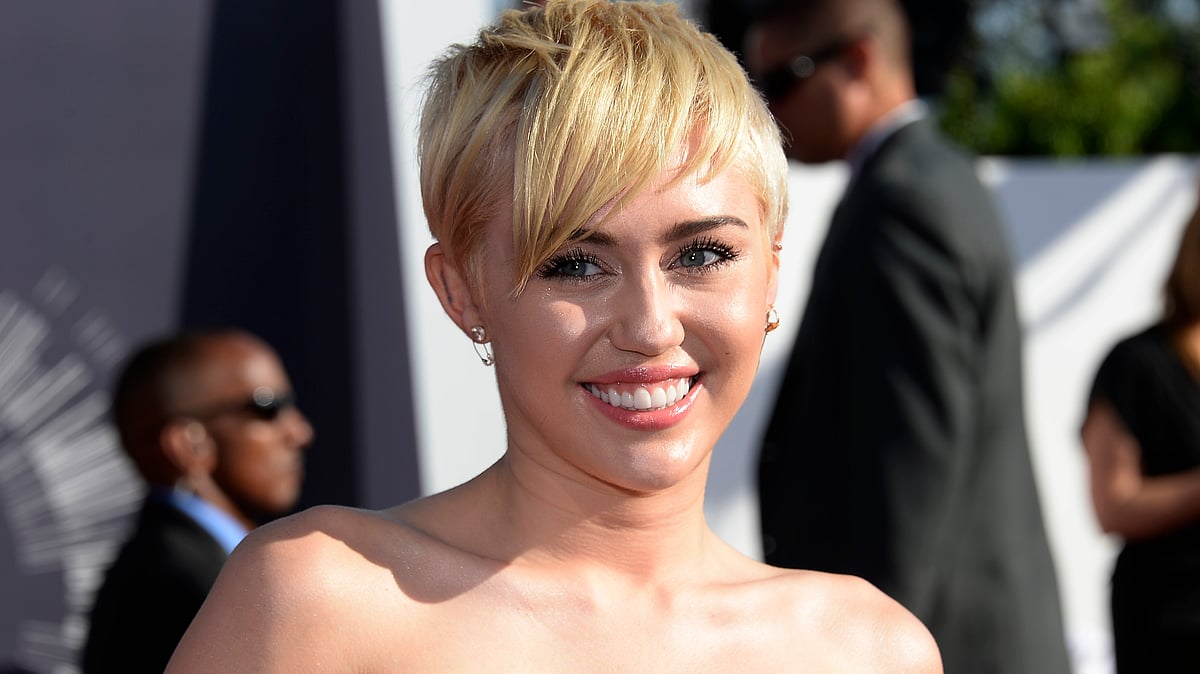 Miley Cyrus arrives at the 2014 MTV Music Video Awards in California. (Photo: Reuters)&nbsp;