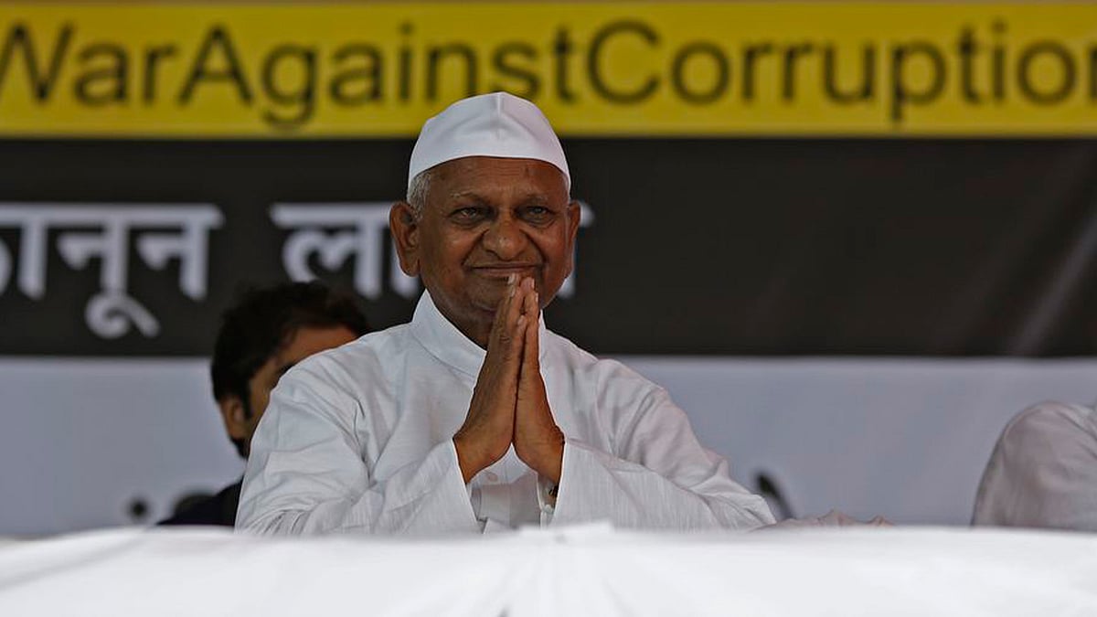 File picture of Anna Hazare. (Photo: Reuters)